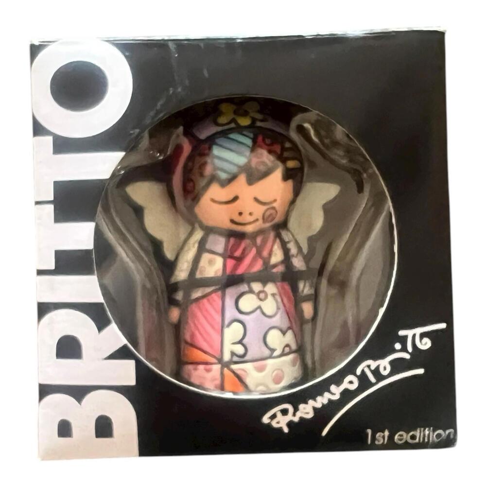 NOT Available-romero Britto ANGEL Figure - 2010 - New in Box 1st Edition